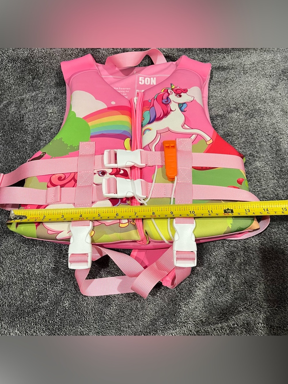 Neoprene Swim Vest for Children, Kids Swim Jacket Toddler Floaties size L